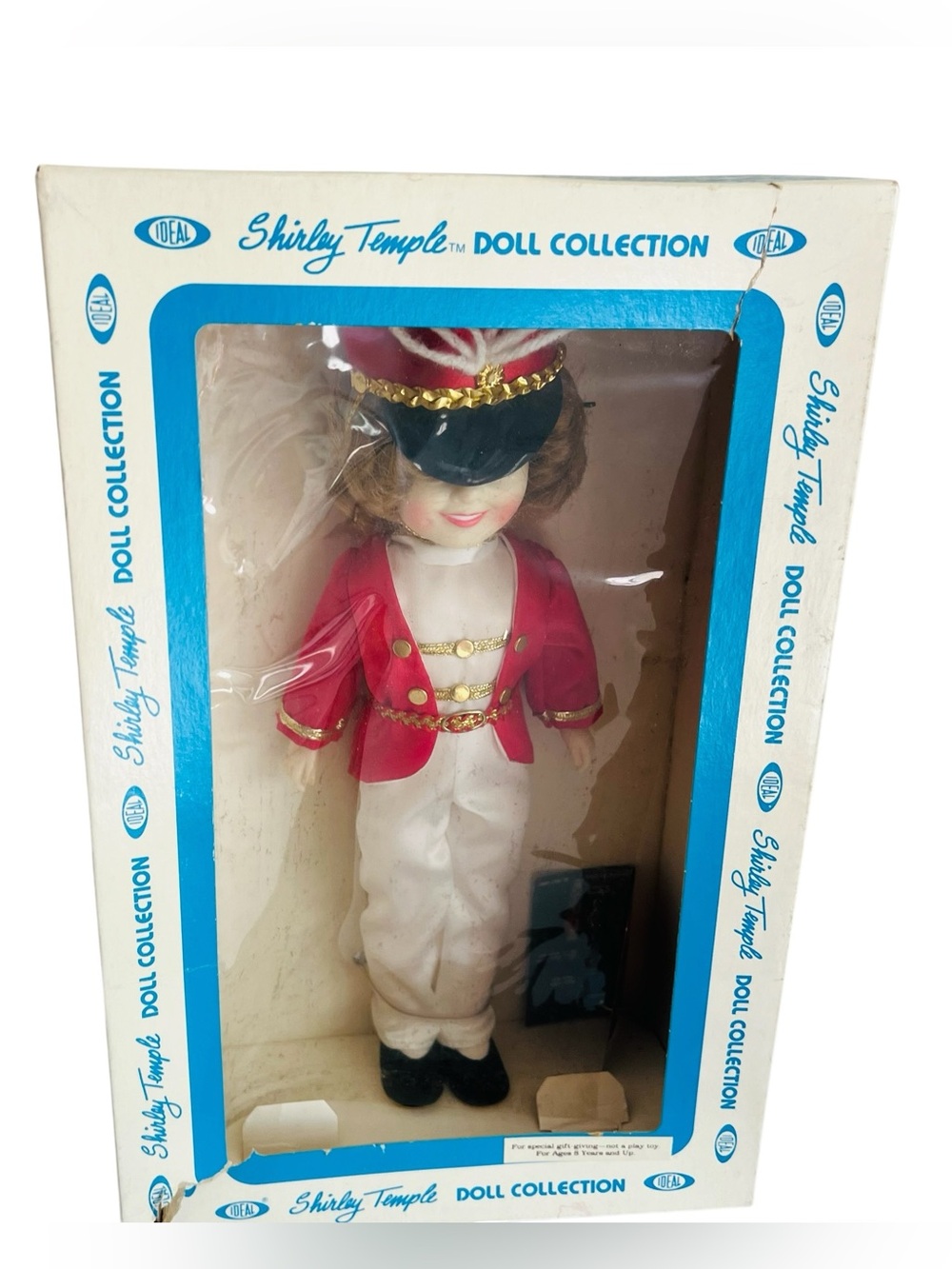 Vintage Shirley Temple Ideal Doll Poor Little Rich Girl Majorette Jacket Doll